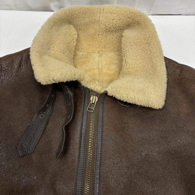 ヴィンテージ VINTAGE ジャケット、上着 フライトジャケット B-3 シープスキン ムートン レザー ボア フライトジャケット M メンズ USED 古着 中古 50167535