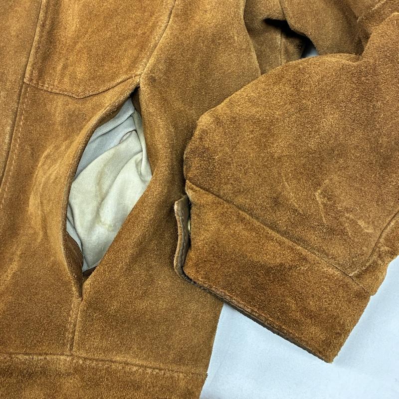 シアーズ SEARS ジャケット、上着 レザージャケット 70s The Leather Shop シェルパ ライニング スエード レザー ランチ ジャケット ヴィンテージ 42 メンズ USED 古着 中古 50167537