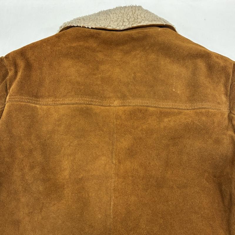 シアーズ SEARS ジャケット、上着 レザージャケット 70s The Leather Shop シェルパ ライニング スエード レザー ランチ ジャケット ヴィンテージ 42 メンズ USED 古着 中古 50167537