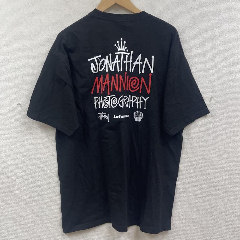 ステューシー STUSSY Tシャツ 半袖 11aw Lafayette 4ネーム 限定コラボ フォト Tシャツ カットソー L 黒 / ブラック / black メンズ USED 古着 中古 50167538