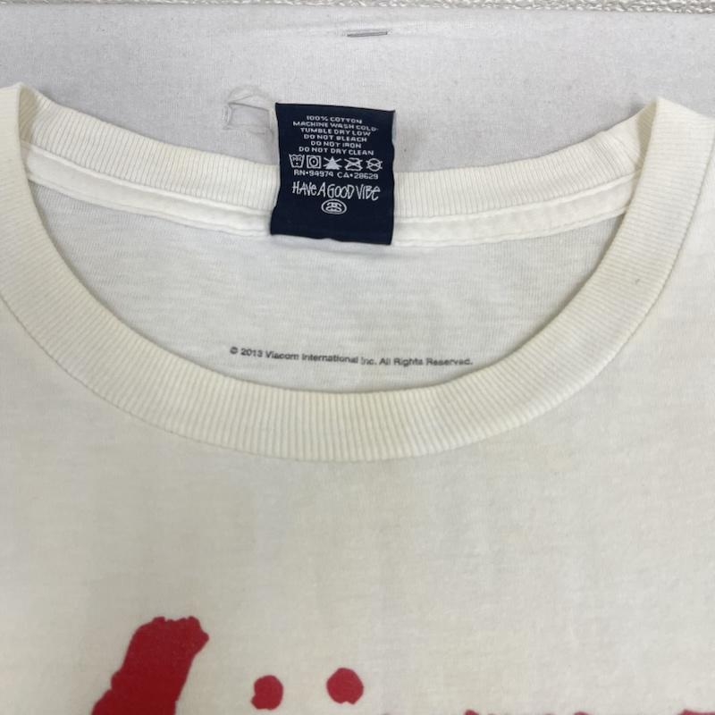 ステューシー STUSSY Tシャツ 半袖 メキシコ製 Yo! MTV Raps × PUBLIC ENEMY コラボ プリント Tシャツ M 白 / ホワイト / white メンズ USED 古着 中古 50167541