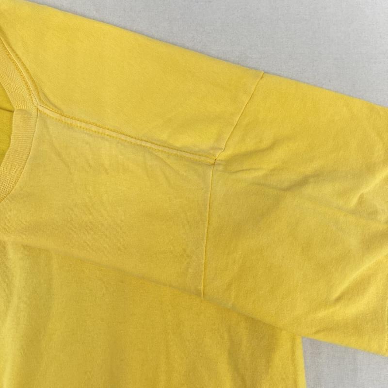 ステューシー STUSSY Tシャツ 半袖 90s USA製 OLD STUSSY スニーカー グラフィック Tシャツ M 黄 / イエロー / yellow メンズ USED 古着 中古 50167543