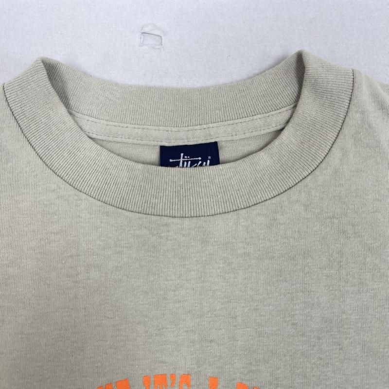 ステューシー STUSSY Tシャツ 半袖 90s 紺タグ メキシコ製 ルースター プリント Tシャツ カットソー L オリーブグリーン / オリーブグリーン / メンズ USED 古着 中古 50167544