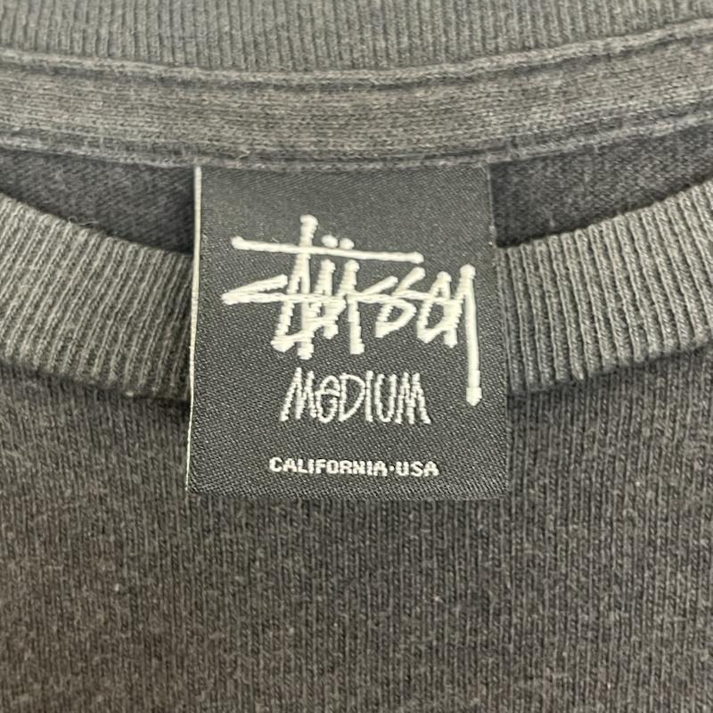 ステューシー STUSSY Tシャツ 半袖 90s 00s USA製 World Tour Skull Tee ドクロ プリント Tシャツ M 黒 / ブラック / black メンズ USED 古着 中古 50167549