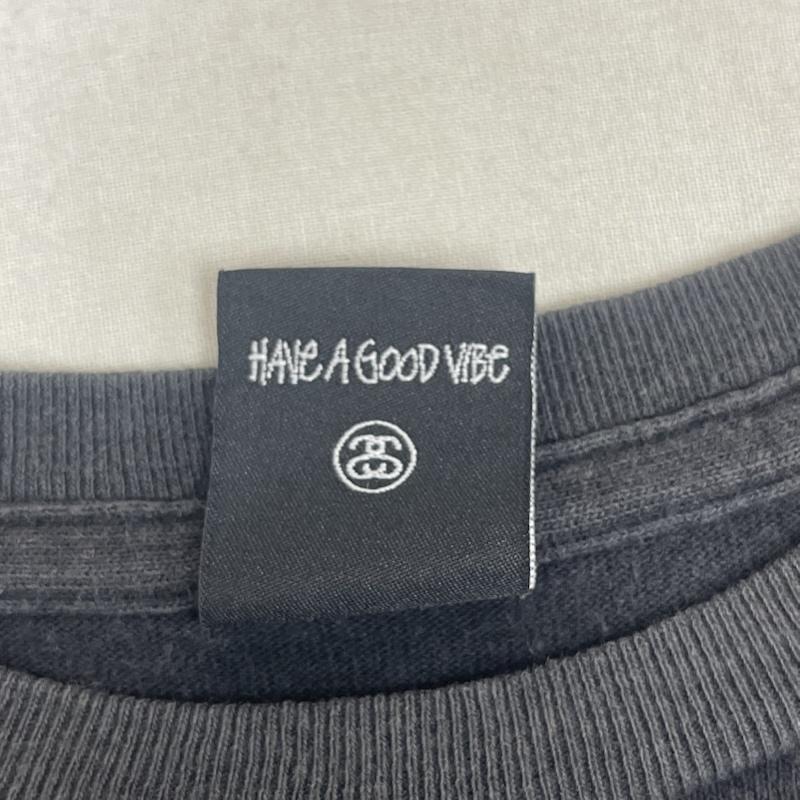ステューシー STUSSY Tシャツ 半袖 90s 00s USA製 World Tour Skull Tee ドクロ プリント Tシャツ M 黒 / ブラック / black メンズ USED 古着 中古 50167549