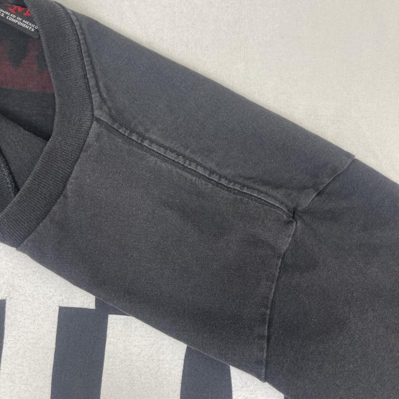 ステューシー STUSSY Tシャツ 半袖 00s メキシコ製 ビッグロゴ クラウン プリント Tシャツ カットソー M 黒 / ブラック / black メンズ USED 古着 中古 50167551