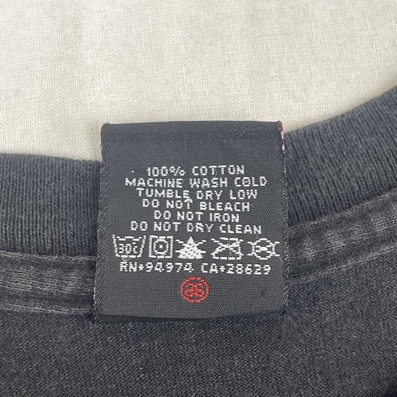 ステューシー STUSSY Tシャツ 半袖 00s メキシコ製 ビッグロゴ クラウン プリント Tシャツ カットソー M 黒 / ブラック / black メンズ USED 古着 中古 50167551