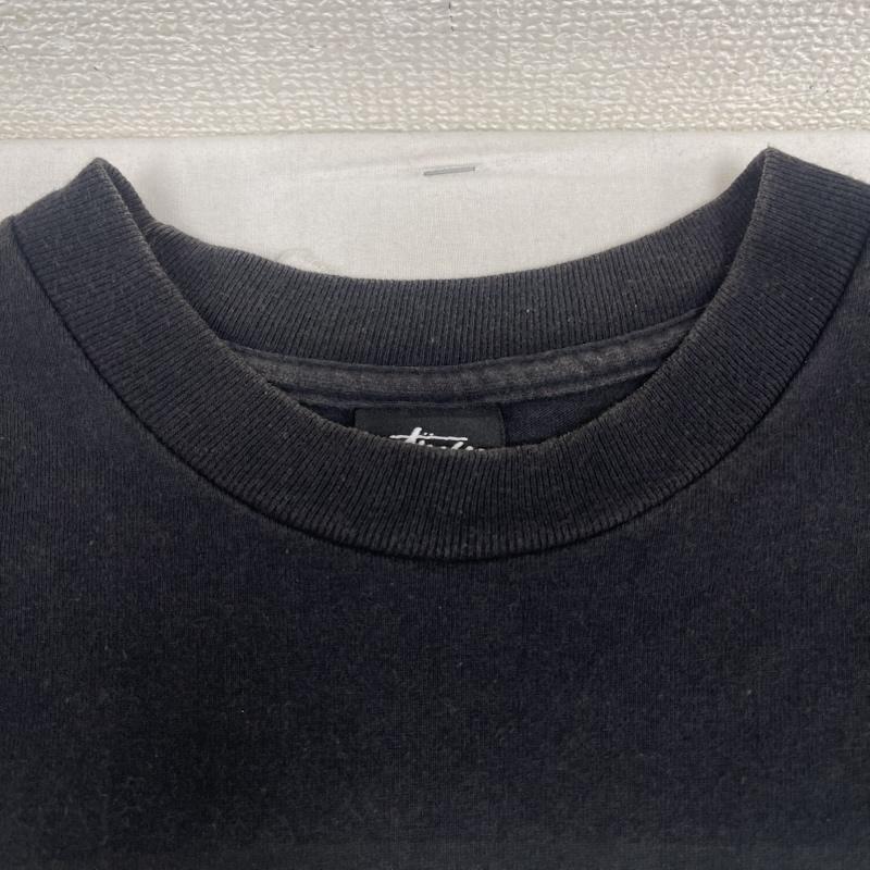 ステューシー STUSSY Tシャツ 半袖 00s メキシコ製 Josh Cheuse コラボ フォトTシャツ カットソー M 黒 / ブラック / black メンズ USED 古着 中古 50167552