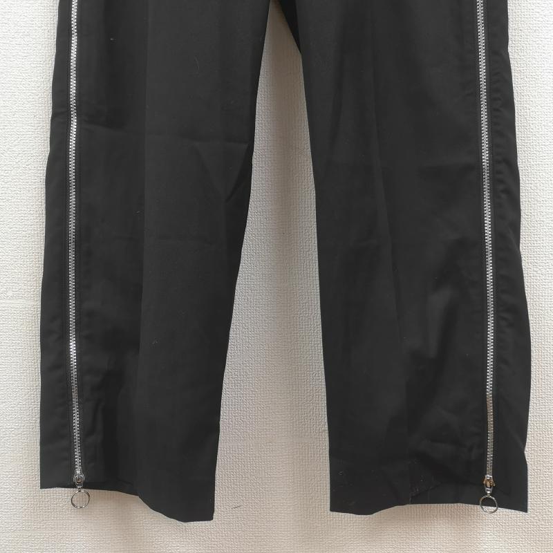 古着 USED パンツ スラックス A GEM/9 2020AW サイド ジップ ワイド スラックス パンツ AGN20-C09 L 黒 / ブラック / black メンズ USED 古着 中古 50167554
