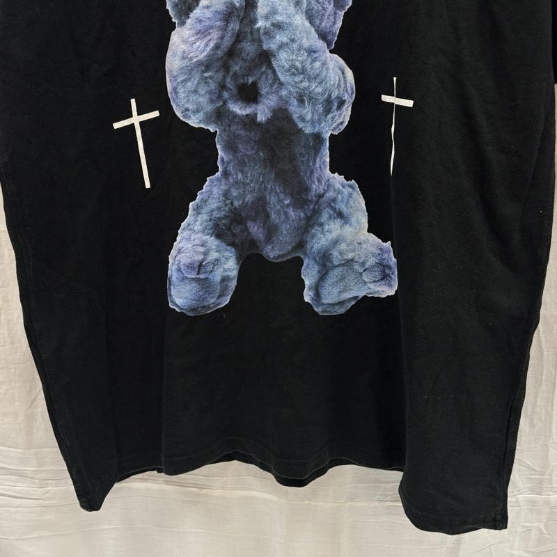 ミルクボーイ MILKBOY Tシャツ 半袖 SEE NO BEAR BIG TEE ベアー プリント オーバーサイズ Tシャツ - 黒 / ブラック / black レディース USED 古着 中古 50167562