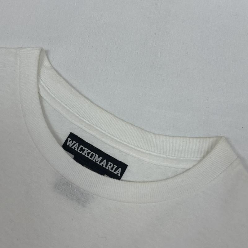 ワコマリア WACKO MARIA Tシャツ 半袖 23SS BOB MARLEY ボブマーリー フォト クルーネック ロンT 長袖 Tシャツ M 白 / ホワイト / white メンズ USED 古着 中古 50167567
