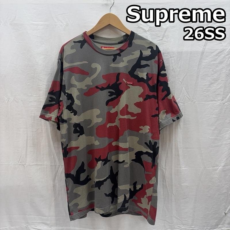 シュプリーム Supreme Tシャツ 半袖 26SS Small Box Tee Red Camo スモールボックスロゴ レッドカモ 迷彩 Tシャツ M カモフラージュ柄・迷彩 メンズ USED 古着 中古 50167568