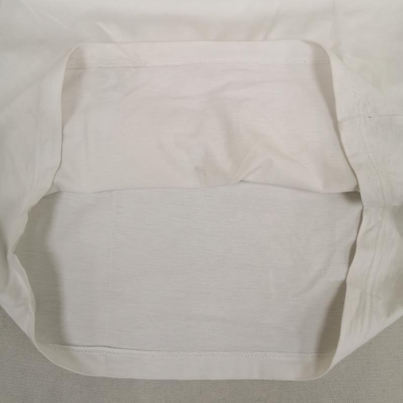 イージーバイゼニア E.Z BY ZEGNA Tシャツ 半袖 クロス 十字架 スプレー グラフィック ショート スリーブ 半袖 Tシャツ S/S TEE M 白 / ホワイト / white メンズ USED 古着 中古 50167583