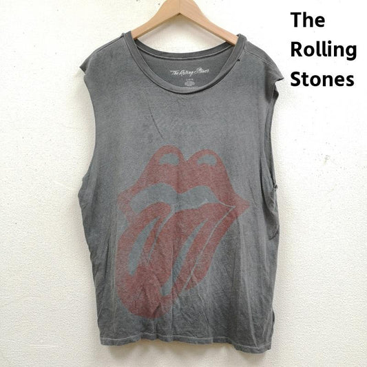 古着 USED タンクトップ タンクトップ The Rolling Stones リップス＆タン グラフィック ノースリーブ タンクトップ L 灰 / グレー / gray メンズ USED 古着 中古 50167589