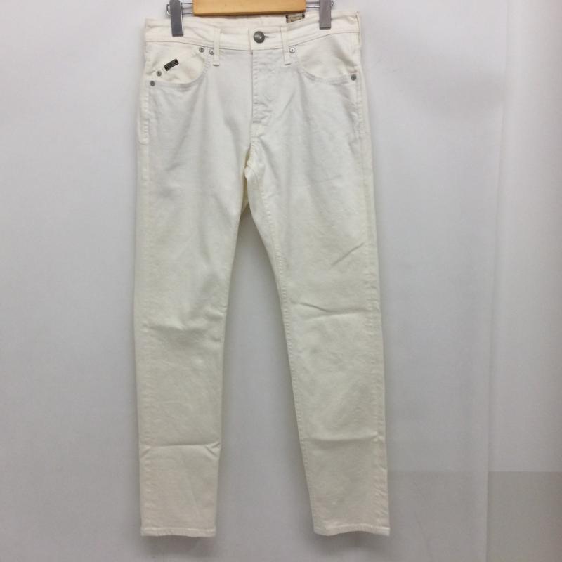 ヤヌーク YANUK パンツ デニム、ジーンズ VINCENT 57221011 ストレッチ ホワイトジーンズ スリムジーンズ 28インチ 無地 白 / ホワイト / white メンズ USED 古着 中古 50167601