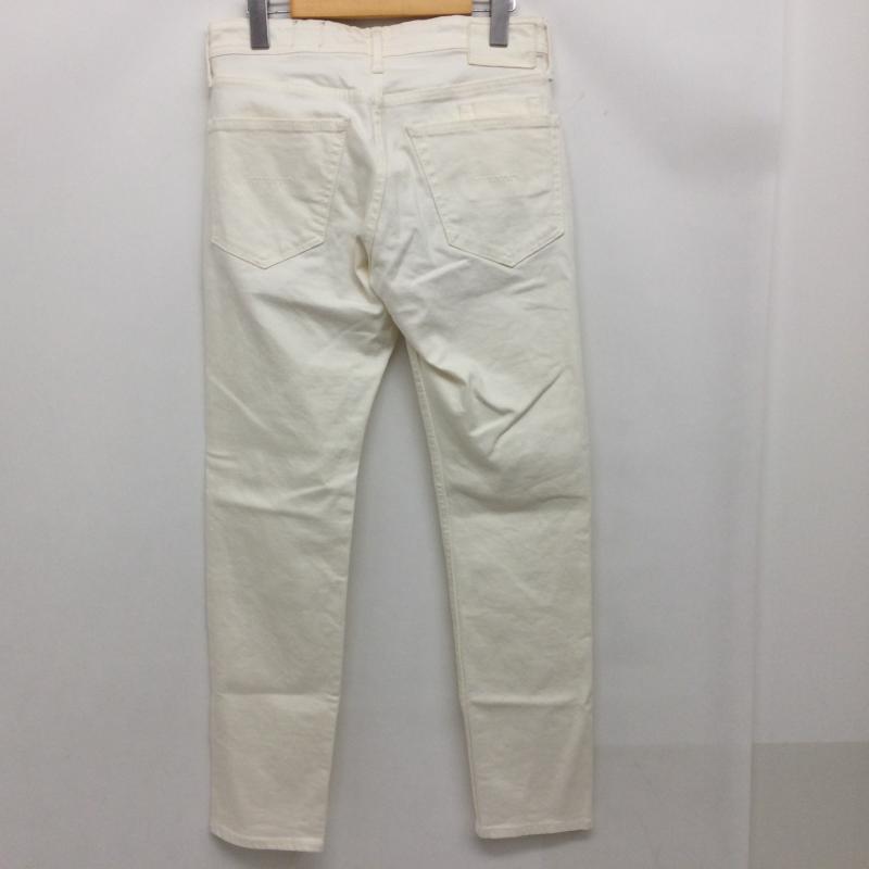 ヤヌーク YANUK パンツ デニム、ジーンズ VINCENT 57221011 ストレッチ ホワイトジーンズ スリムジーンズ 28インチ 無地 白 / ホワイト / white メンズ USED 古着 中古 50167601