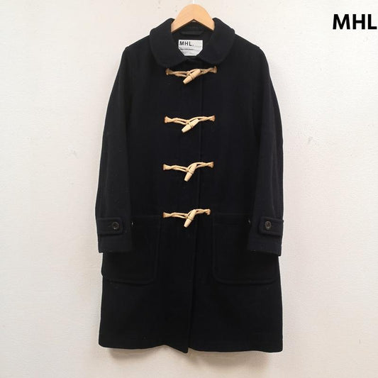 エムエイチエル MHL. コート コート一般 丸襟 トグル パッチポケット ダッフルコート 595-5210507 2 紺 / ネイビー / navy メンズ USED 古着 中古 50167634