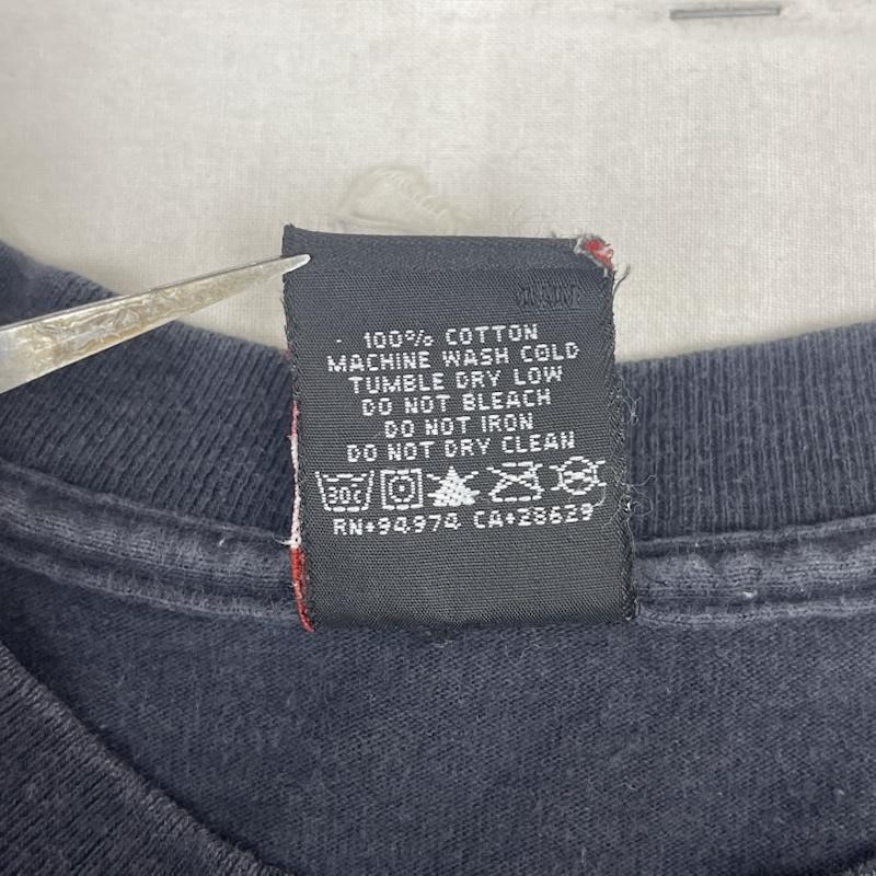 ステューシー STUSSY Tシャツ 半袖 00s メキシコ製 Josh Cheuse コラボ フォト プリント Tシャツ カットソー S 紺 / ネイビー / navy メンズ USED 古着 中古 50167644
