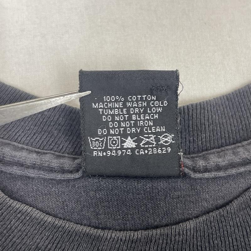 ステューシー STUSSY Tシャツ 半袖 00s メキシコ製 Josh Cheuse コラボ フォト プリント Tシャツ カットソー M 黒 / ブラック / black メンズ USED 古着 中古 50167646