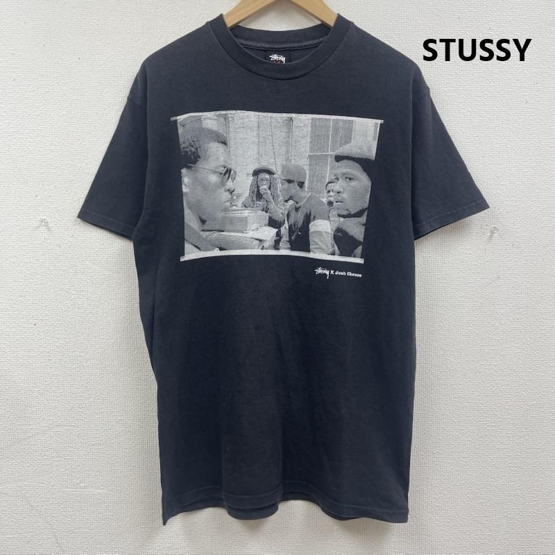 ステューシー STUSSY Tシャツ 半袖 00s メキシコ製 NhillNhill 84 Bros S/S Tee フォト プリント Tシャツ M 黒 / ブラック / black メンズ USED 古着 中古 50167647