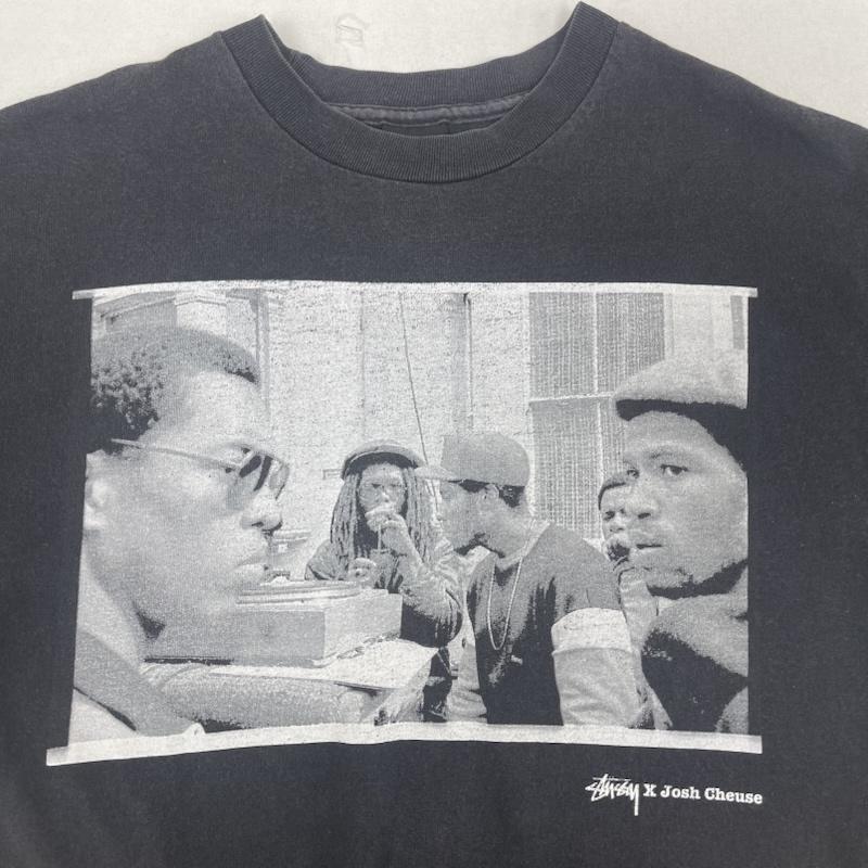 ステューシー STUSSY Tシャツ 半袖 00s メキシコ製 NhillNhill 84 Bros S/S Tee フォト プリント Tシャツ M 黒 / ブラック / black メンズ USED 古着 中古 50167647