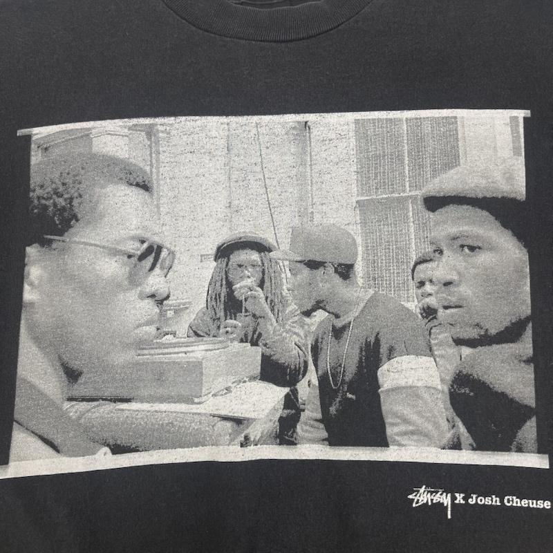 ステューシー STUSSY Tシャツ 半袖 00s メキシコ製 NhillNhill 84 Bros S/S Tee フォト プリント Tシャツ M 黒 / ブラック / black メンズ USED 古着 中古 50167647
