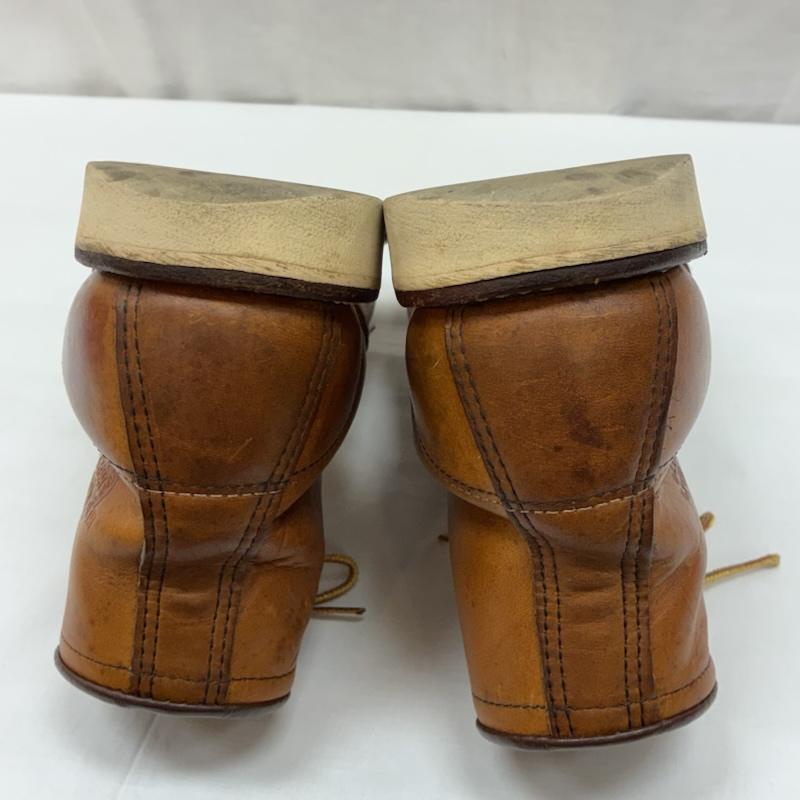 レッドウィング RED WING ブーツ ショートブーツ 90s 00s USA製 875 アイリッシュセッター モックトゥ レースアップ レザー ワーク ブーツ US：7 メンズ USED 古着 中古 50167648