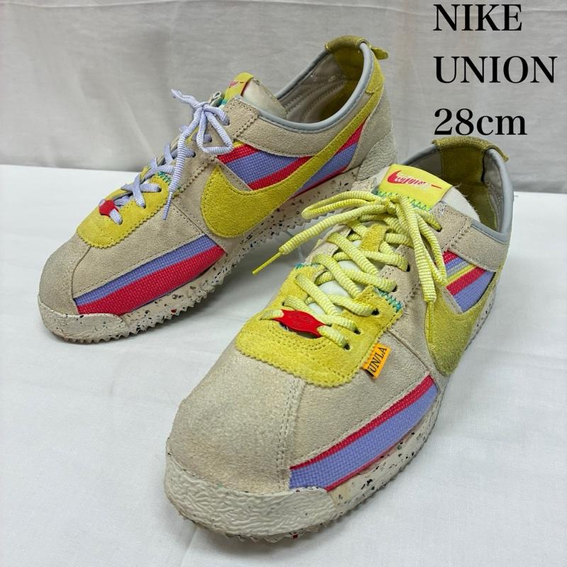 ナイキ NIKE スニーカー スニーカー UNION CORTEZ SP DR1413-100 ユニオン コラボ コルテッツ ローカット スニーカー 28.0cm メンズ USED 古着 中古 50167649