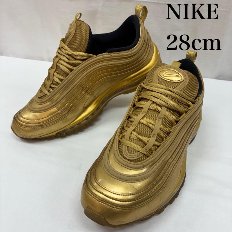 ナイキ NIKE スニーカー スニーカー AIR MAX 97 METALIC GOLD CT4556-700 エアマックス 97 メタリックゴールド スニーカー 28.0cm メンズ USED 古着 中古 50167650