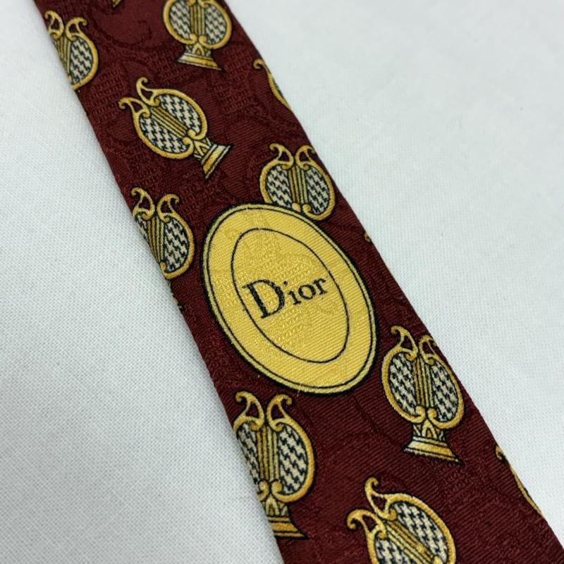 クリスチャンディオール Christian Dior ネクタイ ネクタイ MONSIEUR ライアー ハープ 総柄 シルク ネクタイ オールド ヴィンテージ - メンズ USED 古着 中古 50167654