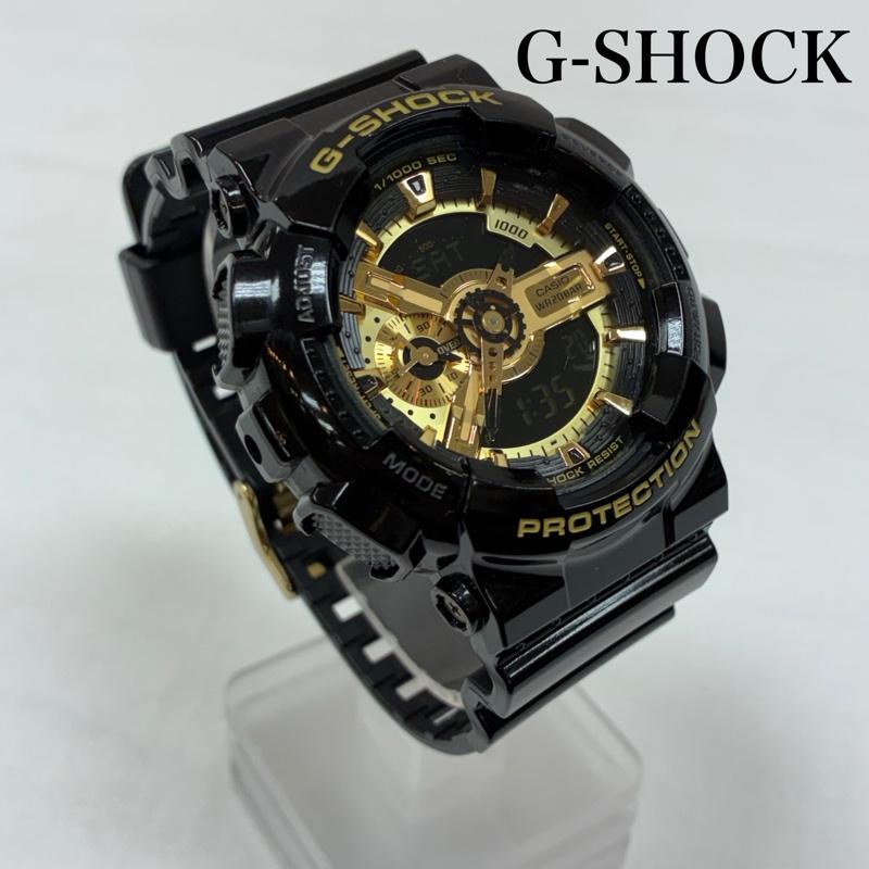 ジーショック G-SHOCK 腕時計 アナログ（クォーツ式） GA-110GB-1AJF デジタル アナログ ラバー クォーツ 腕時計 - メンズ USED 古着 中古 50167656