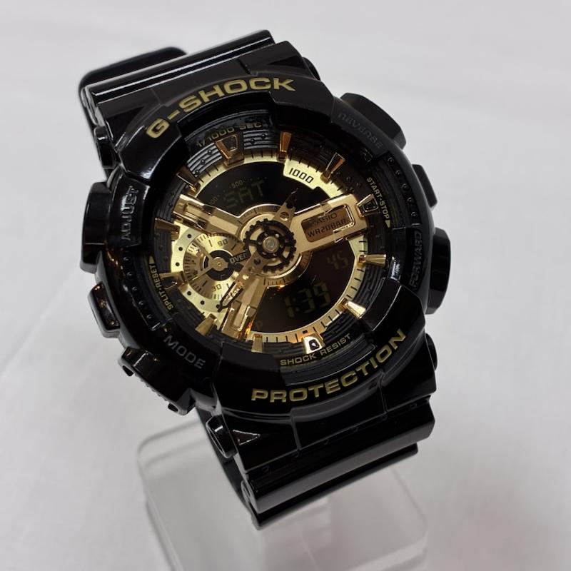 ジーショック G-SHOCK 腕時計 アナログ（クォーツ式） GA-110GB-1AJF デジタル アナログ ラバー クォーツ 腕時計 - メンズ USED 古着 中古 50167656