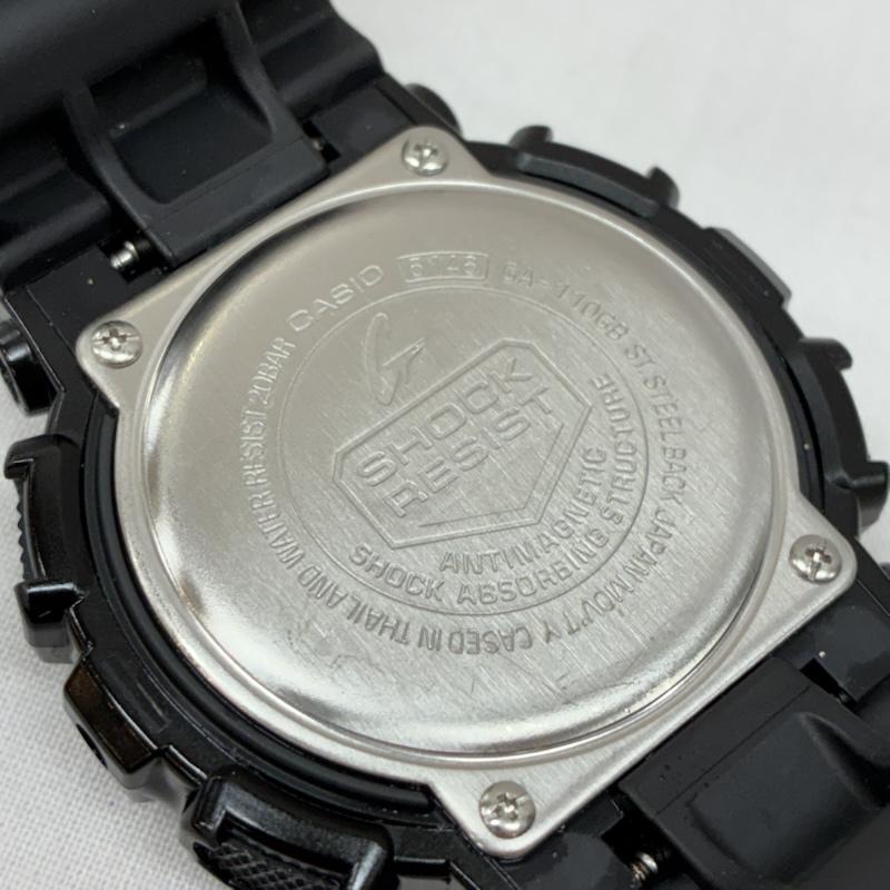 ジーショック G-SHOCK 腕時計 アナログ（クォーツ式） GA-110GB-1AJF デジタル アナログ ラバー クォーツ 腕時計 - メンズ USED 古着 中古 50167656