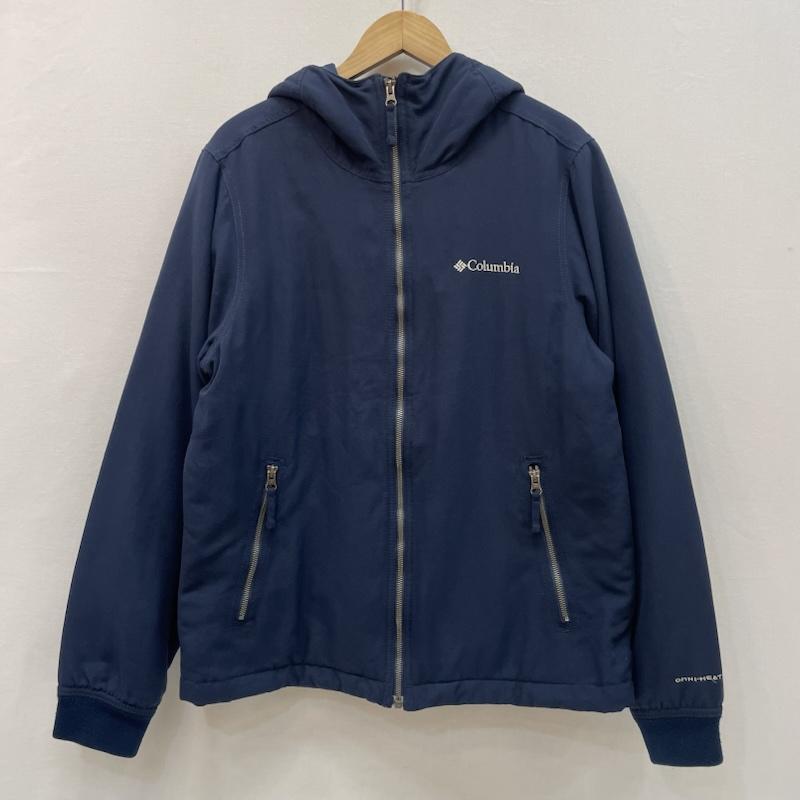 コロンビア Columbia ジャケット、上着 ジャケット、ブレザー レイク パウエル ジャケット フード付き ジャケット L 紺 / ネイビー / navy メンズ USED 古着 中古 50167657