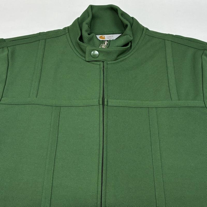 カーハート Carhartt ジャケット、上着 ジャンパー、ブルゾン 00s RUGGED OUTDOOR WEAR パイピングライン ダブルカラー チンスト トラックジャケット M メンズ USED 古着 中古 50167663