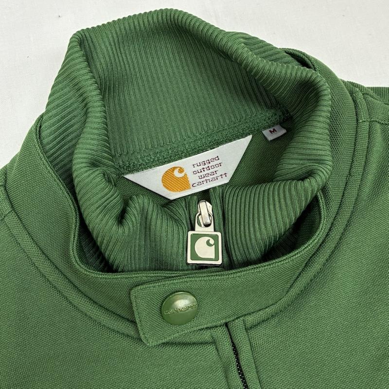 カーハート Carhartt ジャケット、上着 ジャンパー、ブルゾン 00s RUGGED OUTDOOR WEAR パイピングライン ダブルカラー チンスト トラックジャケット M メンズ USED 古着 中古 50167663