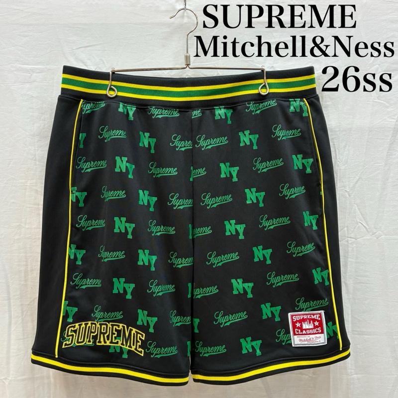 シュプリーム Supreme パンツ ショートパンツ 26ss Mitchell & Ness Monogram Basketball Short ミッチェル アンド ネス モノグラム バスケットボール ショーツ XL メンズ USED 古着 中古 50167666