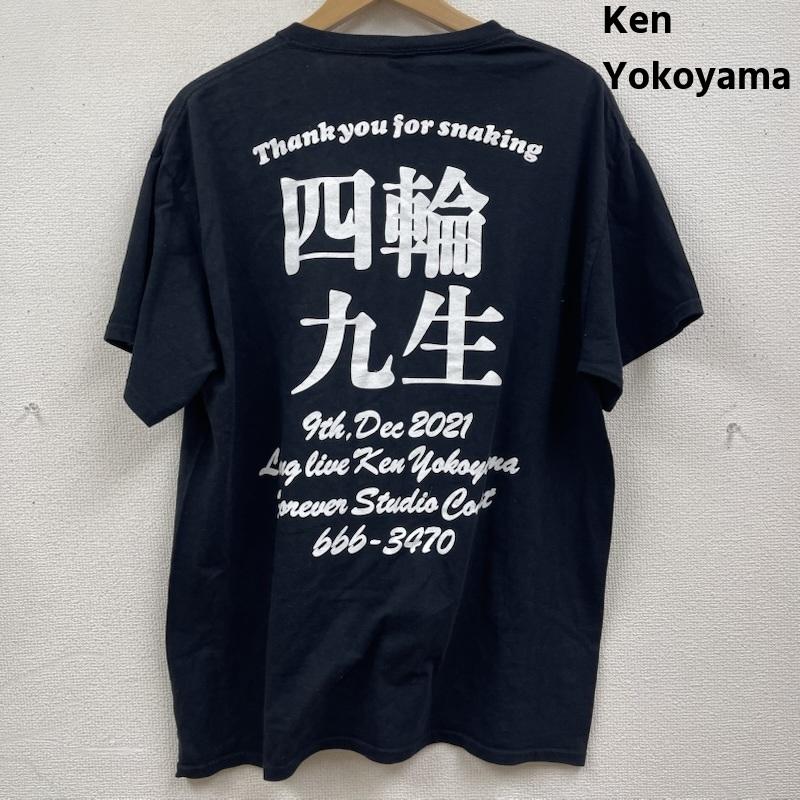 古着 USED Tシャツ 半袖 Ken Yokoyama バックプリント ツアー Tシャツ カットソー L 黒 / ブラック / black メンズ USED 古着 中古 50167669
