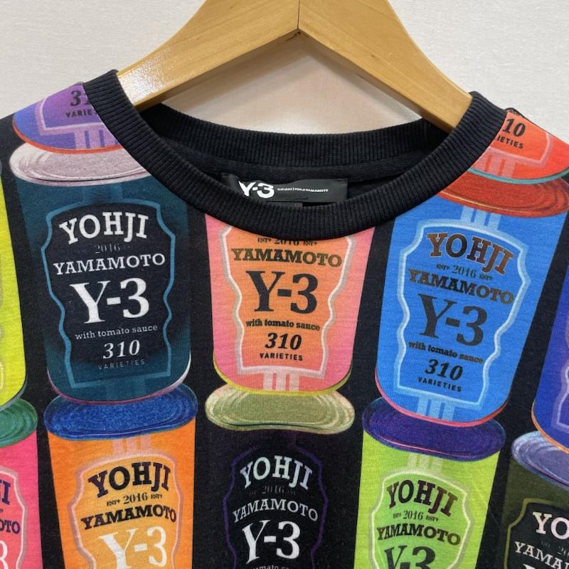 ワイスリー Y-3 Tシャツ 半袖 カラフル缶 総柄 プリント Tシャツ L マルチカラー / マルチカラー / multicolor メンズ USED 古着 中古 50167670