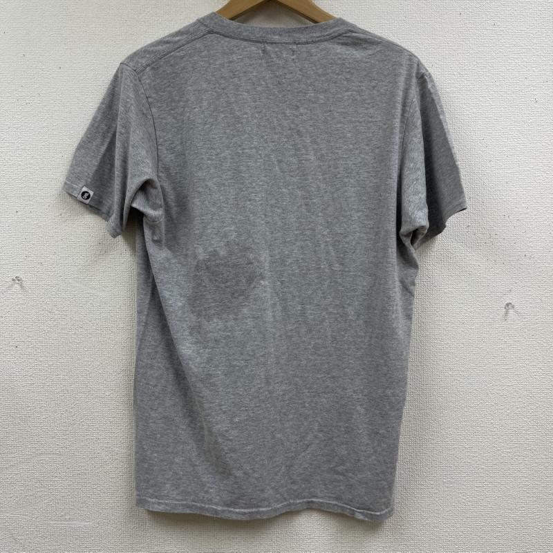 グッドイナフ GOODENOUGH Tシャツ 半袖 FRUIT OF THE LOOM コラボ フロントロゴ プリント Tシャツ M 灰 / グレー / gray メンズ USED 古着 中古 50167673