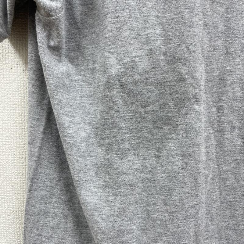 グッドイナフ GOODENOUGH Tシャツ 半袖 FRUIT OF THE LOOM コラボ フロントロゴ プリント Tシャツ M 灰 / グレー / gray メンズ USED 古着 中古 50167673