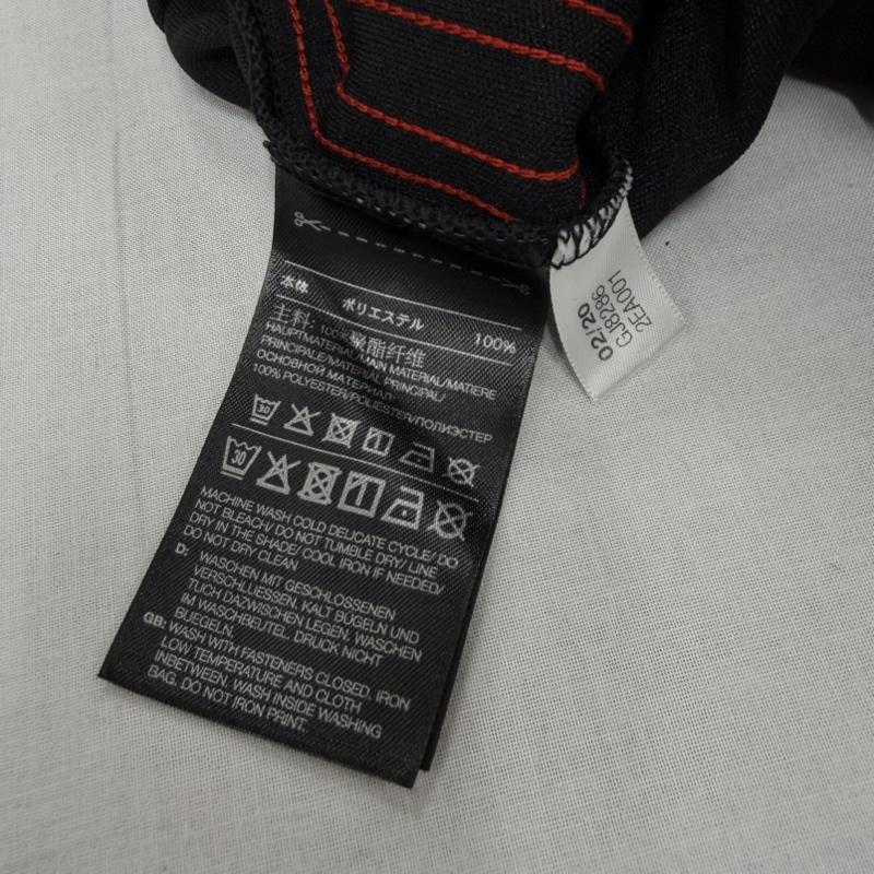 ワイスリー Y-3 パンツ ショートパンツ サイドランバギーショーツ ハーフ トラックパンツ ロゴ プリント Yohji Yamamoto ヨウジヤマモト adidas M ロゴ、文字 X プリント 黒 / ブラック / black X 赤 / レッド / red メンズ USED 古着 中古 50167675