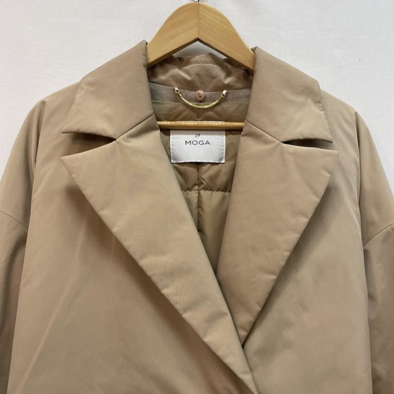 モガ MOGA コート コート一般 パデットコート ロング丈 ダウン ライナー - ベージュ / ベージュ / beige レディース USED 古着 中古 50167681
