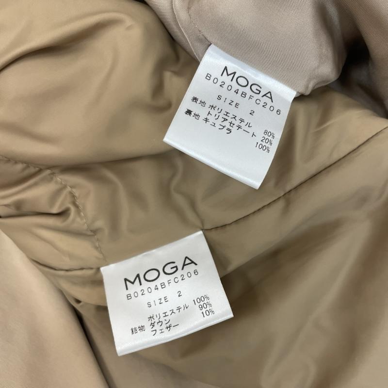 モガ MOGA コート コート一般 パデットコート ロング丈 ダウン ライナー - ベージュ / ベージュ / beige レディース USED 古着 中古 50167681