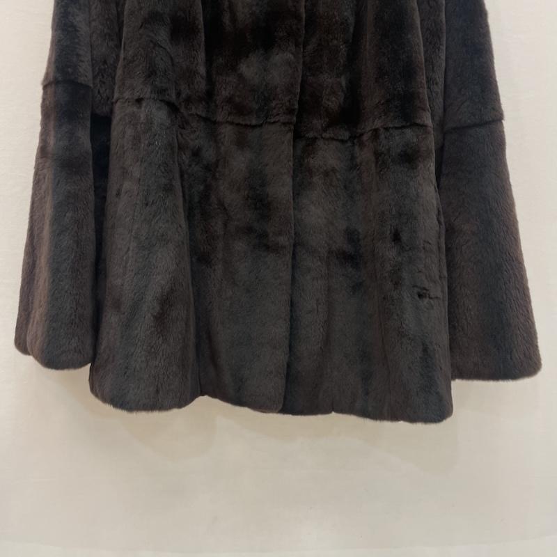 ヴィンテージ VINTAGE コート 毛皮、ファー リアル ファー ショールカラー ミンク ウィーゼル 11号 茶 / ブラウン / brown レディース USED 古着 中古 50167687