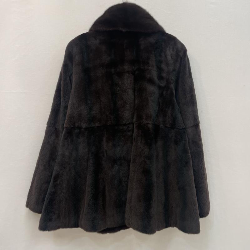 ヴィンテージ VINTAGE コート 毛皮、ファー リアル ファー ショールカラー ミンク ウィーゼル 11号 茶 / ブラウン / brown レディース USED 古着 中古 50167687