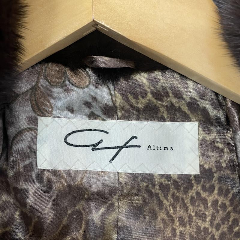 ヴィンテージ VINTAGE コート 毛皮、ファー リアル ファー ショールカラー ミンク ウィーゼル 11号 茶 / ブラウン / brown レディース USED 古着 中古 50167687