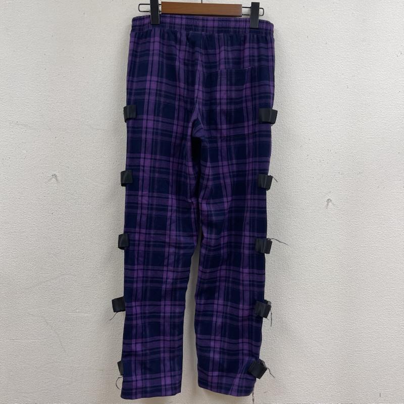 古着 USED パンツ ワークパンツ、ペインターパンツ REFLEM 地雷系 ベルト付き サイドZIP チェック パンツ rf23-c04 FREE 紫 / パープル / purple レディース USED 古着 中古 50167692