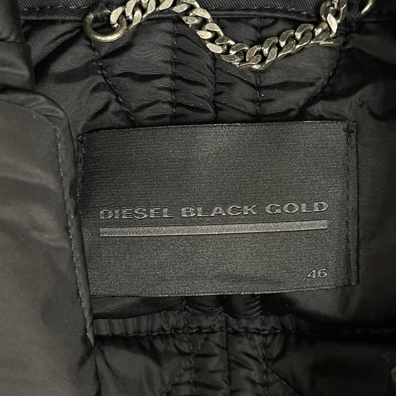 ディーゼル ブラック ゴールド DIESEL BLACK GOLD ジャケット、上着 ジャンパー、ブルゾン Jethron Jacket バッファローチェック柄 ダブルライダース ジャケット 46 青 / ブルー / blue メンズ USED 古着 中古 50167693