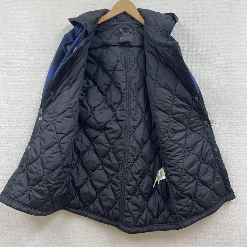 ディーゼル ブラック ゴールド DIESEL BLACK GOLD ジャケット、上着 ジャンパー、ブルゾン Jethron Jacket バッファローチェック柄 ダブルライダース ジャケット 46 青 / ブルー / blue メンズ USED 古着 中古 50167693